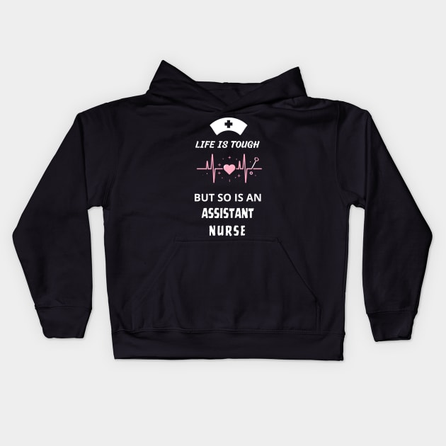 medical assistant nurse Kids Hoodie by vaporgraphic